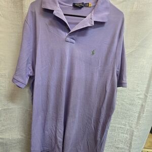 Ralph Lauren Men's Lavender Polo Shirt